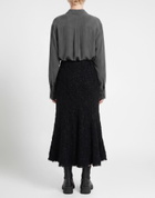 Iro Womens Midi skirt in Black