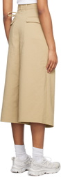 Snow Peak Beige Wrap Trousers