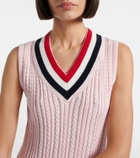 Thom Browne Pleated cotton minidress