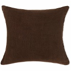 HOMMEY Men's Essential Linen Cushion in Chocolate
