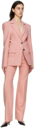 Kwaidan Editions Pink Polyester Trousers