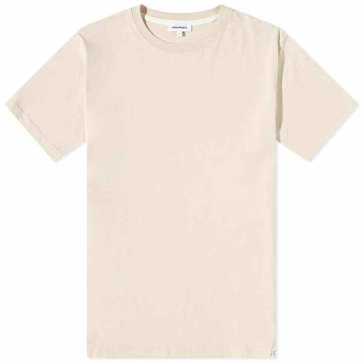 Photo: Norse Projects Men's Niels Standard T-Shirt in Oatmeal