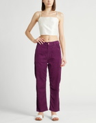 Jucca Womens Pants Plum