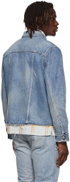 John Elliott Blue Thumper Type I Denim Jacket