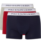 Polo Ralph Lauren - Three Pack Stretch-Cotton Boxer Briefs - Multi