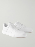 Moncler - Neue York Logo-Appliquéd Leather Sneakers - White