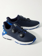 G/FORE - G/Drive Rubber-Trimmed Coated-Mesh Golf Shoes - Blue