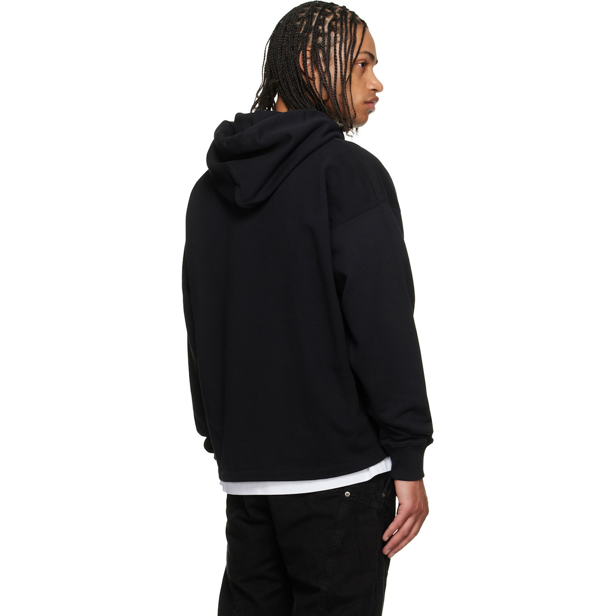 Off-White Black Eagle Rock Loose Hoodie