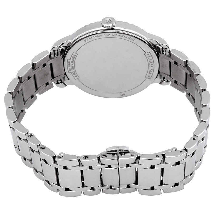 Baume et Mercier Classima Quartz White Mother of Pearl Dial Ladies Watch 10478