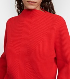 Victoria Beckham Wool and cotton-blend top