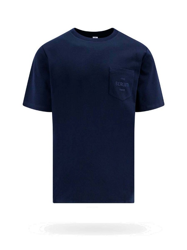 Photo: Berluti   T Shirt Blue   Mens