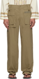 Isabel Marant Khaki Ezio Trousers