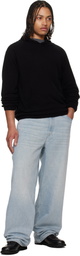 OUR LEGACY Black Knitted Hoodie