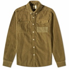 Foret Men's Toad Corduroy Shirt in Army