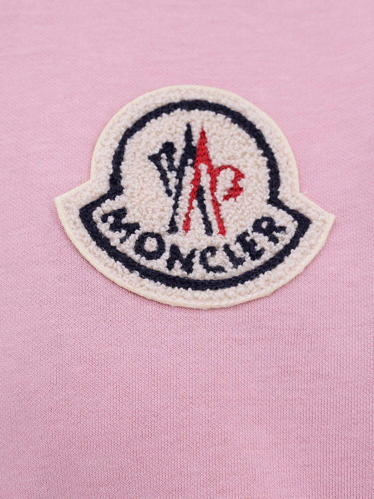 Moncler Sweatshirt Pink Womens Moncler