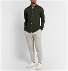 Hamilton and Hare - Travel Slim-Fit Cotton-Piqué Shirt - Green