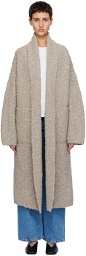 Lauren Manoogian Gray Berber Coat