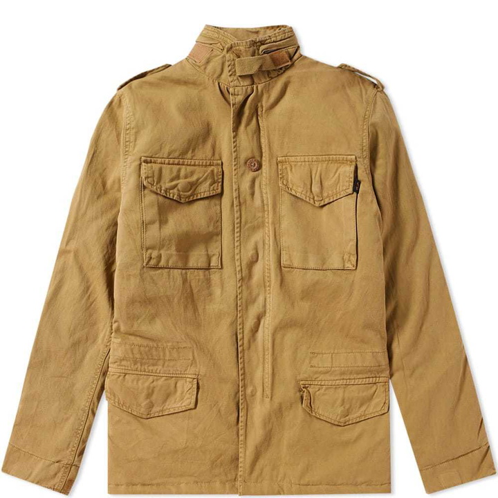 Photo: Alpha Industries Vintage M-65 CW Jacket Brown