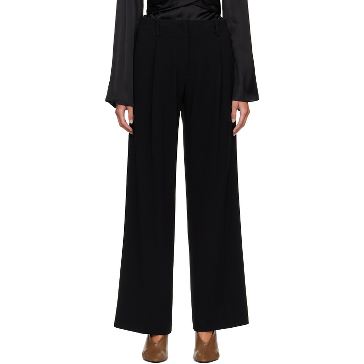Photo: Proenza Schouler Black Halima Trousers