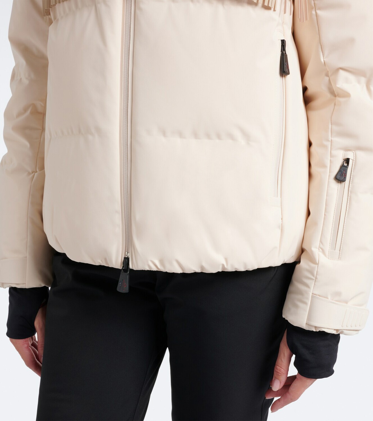Moncler Grenoble Bessin fringed ski jacket