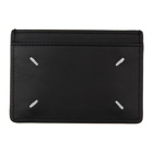 Maison Margiela Black Zero Impact Leather Card Holder