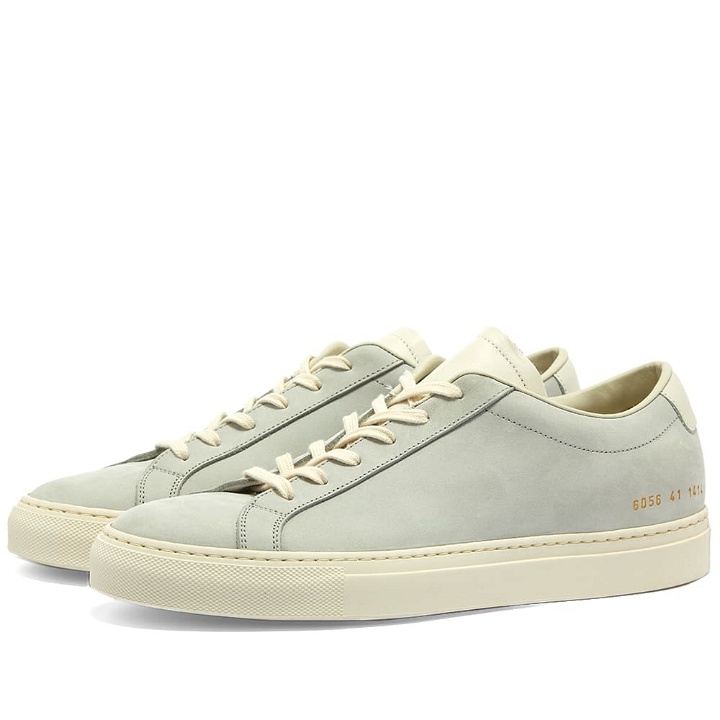 Photo: Woman by Common Projects Achilles Low In Nubuck