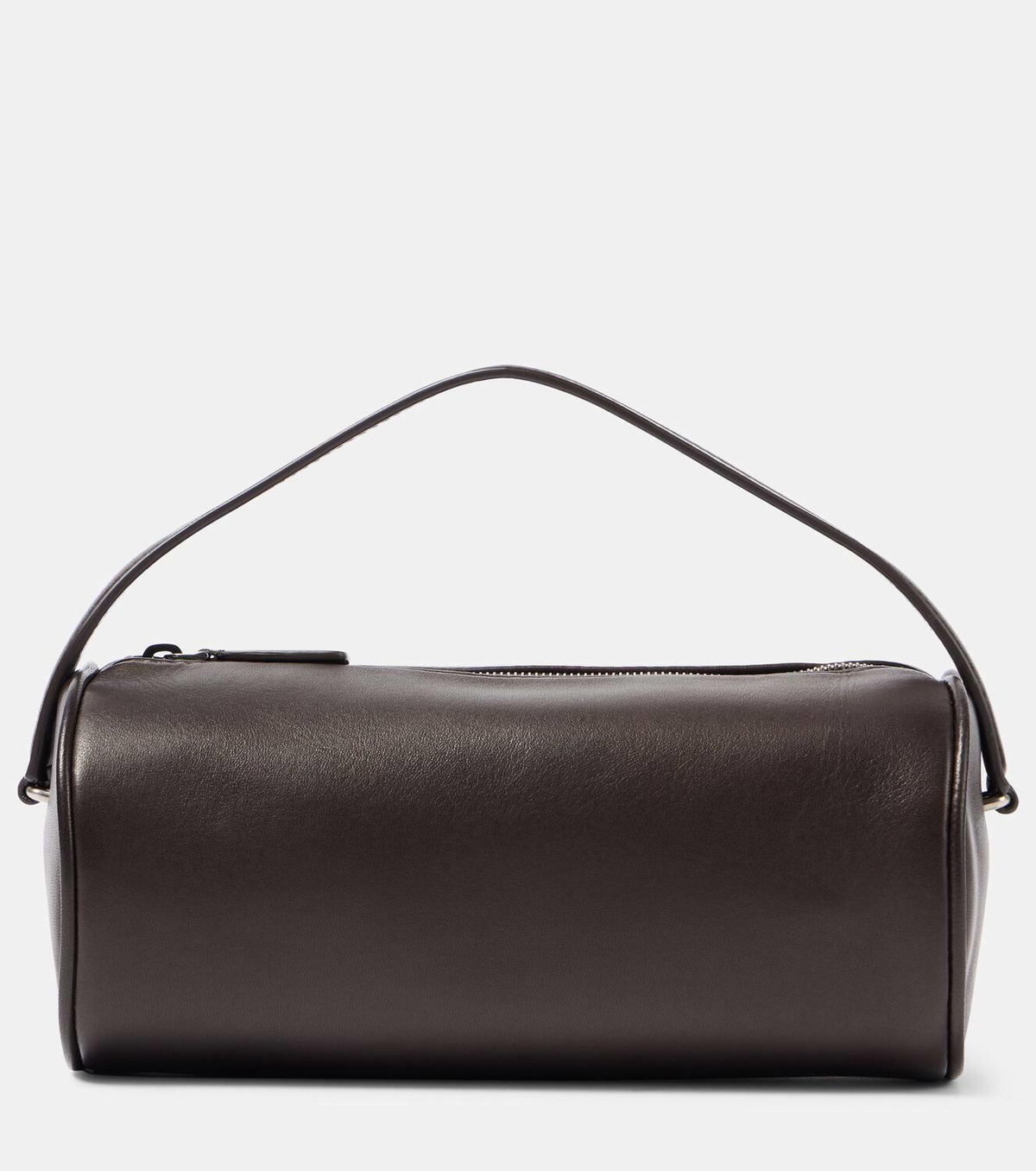 The Row Round 90's leather tote bag