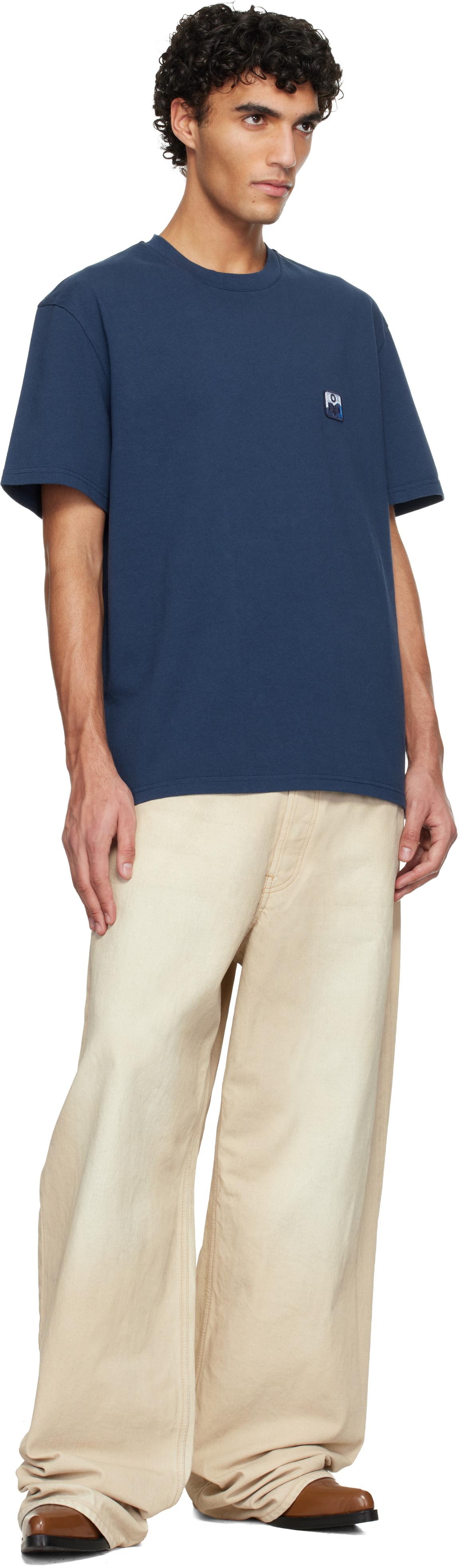 Isabel Marant Navy Hugo T-shirt
