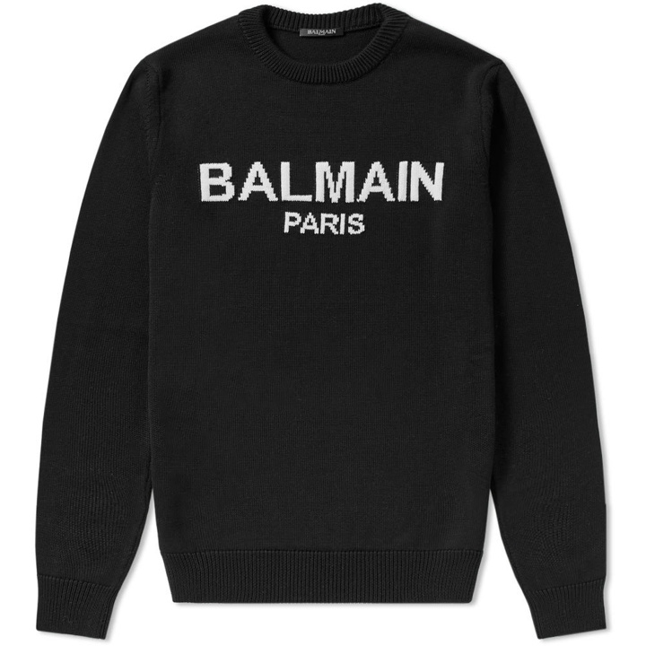 Photo: Balmain Paris Crew Knit