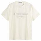 Cole Buxton Men's Paris Texas T-Shirt in Vintage Whitalye