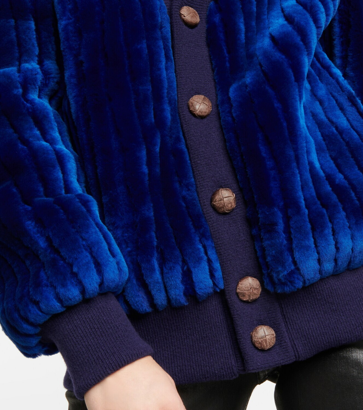 Golden Goose - Shearling cardigan