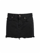 BALENCIAGA - Soft Denim Mini Skirt