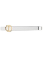 Dunhill - Rhodium-Plated and Gold-Tone Tie Clip