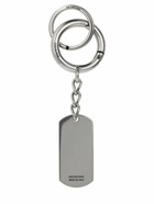 BALENCIAGA - Tags Keyring Brass Blend Charm