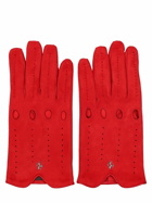 FERRARI - Suede & Napa Driving Gloves