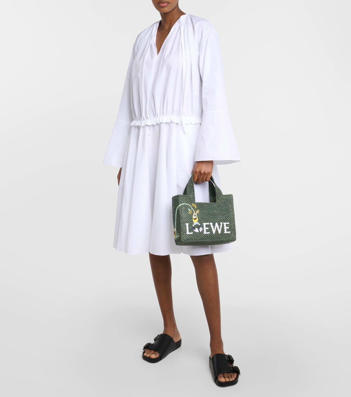 Loewe Ease leather slides Loewe