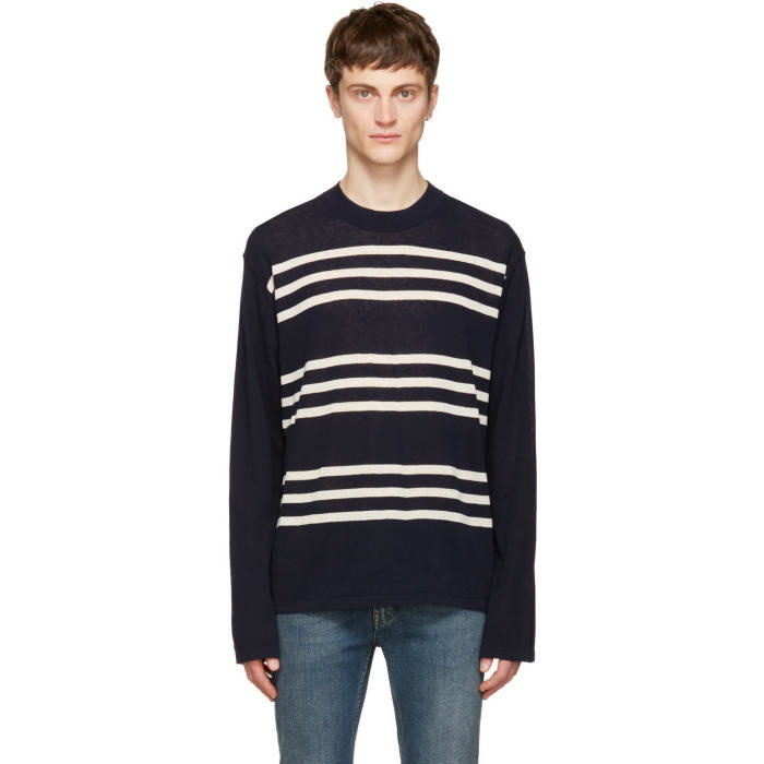 Photo: Acne Studios Navy Kusaja Sweater