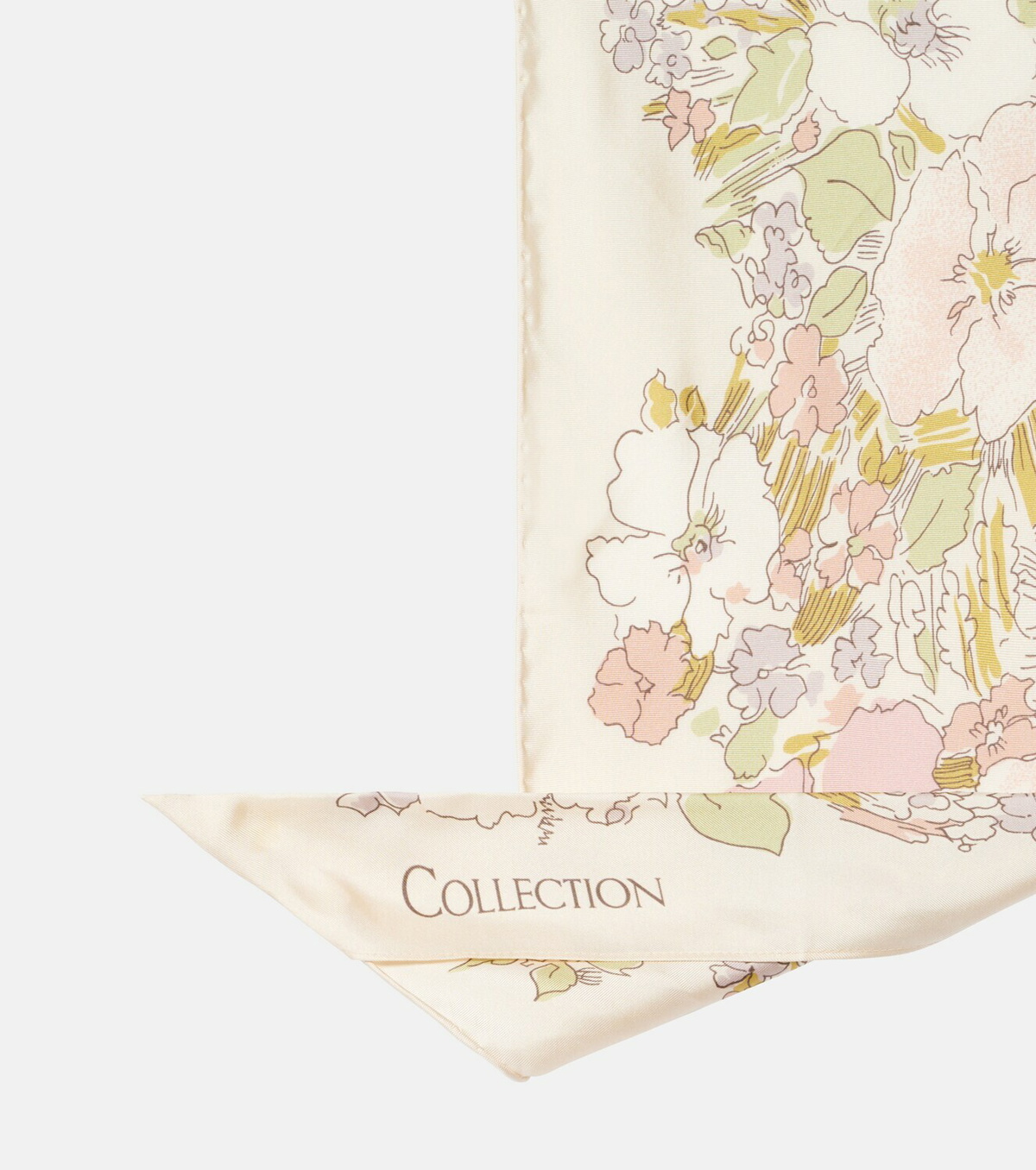 Calvin Klein Collection Lorelai floral silk scarf