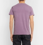 Velva Sheen - Slim-Fit Cotton-Jersey T-Shirt - Men - Purple
