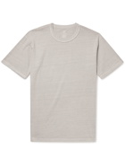 SAVE KHAKI UNITED - Phys Ed Cotton-Jersey T-Shirt - Brown