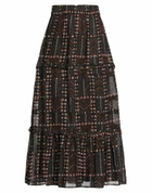 Marant Étoile Womens Midi skirt in Black