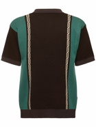 DEVA STATES Chain Jacquard Knit S/s Polo Shirt