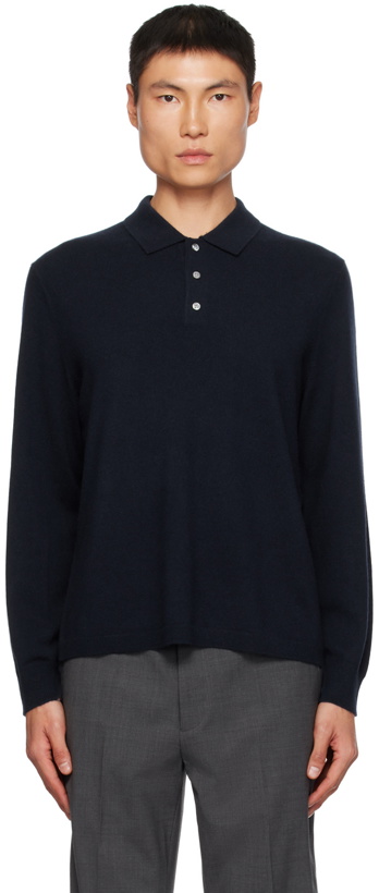 Photo: Theory Navy Hilles Polo