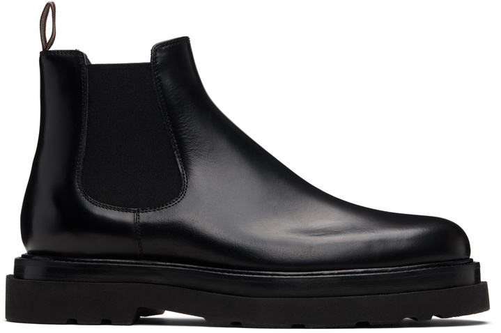 Photo: Paul Smith Black Leather Beard Chelsea Boots
