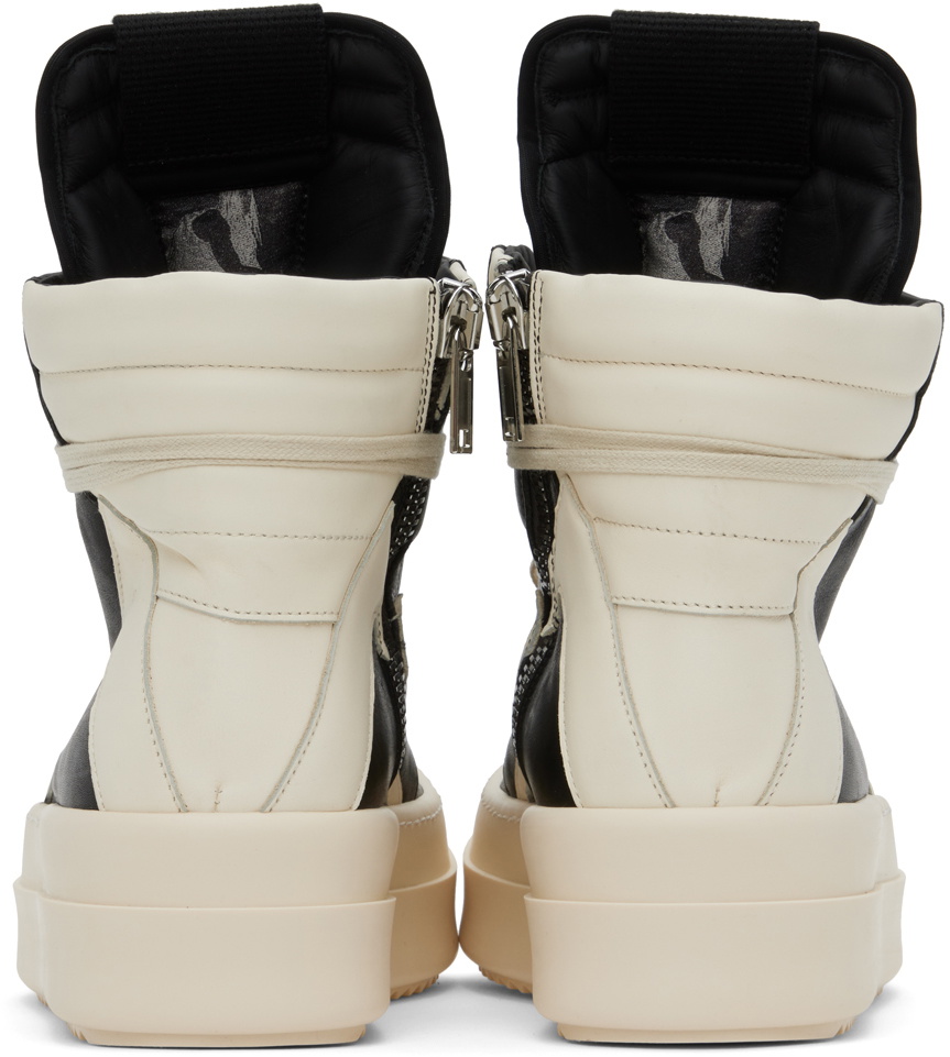 Rick Owens Black Mega Bumper Geobasket Sneakers Rick Owens