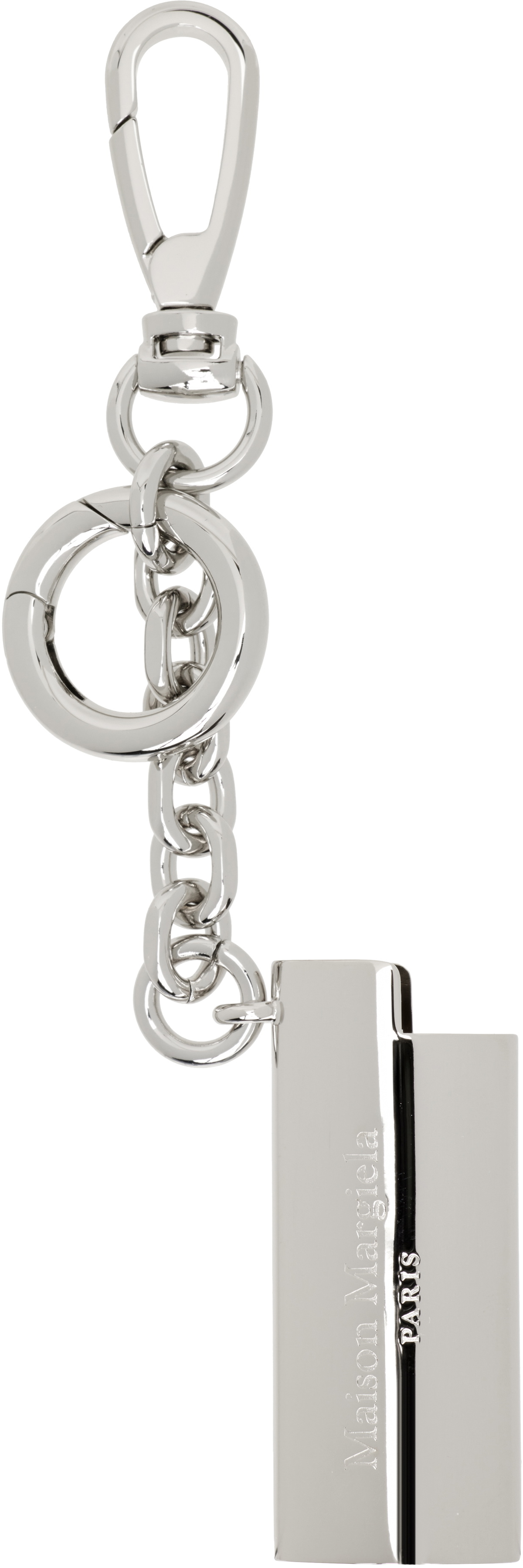 Maison Margiela Metal Lighter Case Charm Keychain Maison Margiela