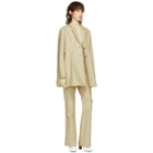 Ovelia Transtoto Beige Katz Trousers