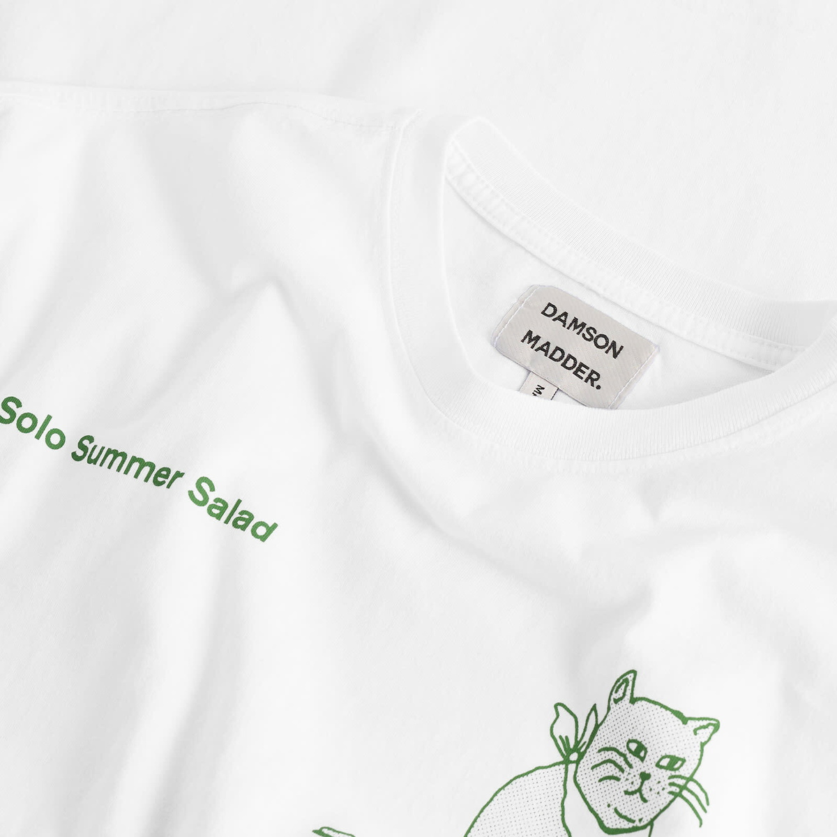Damson Madder Women's Presented By End. Solo Salad Graphic T-Shirt in White