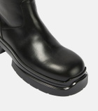 Ann Demeulemeester Kole leather back lace-up boots