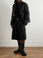 Moncler Genius - Asap Rocky Logo-Appliquéd Quilted Twill Down Jacket - Black